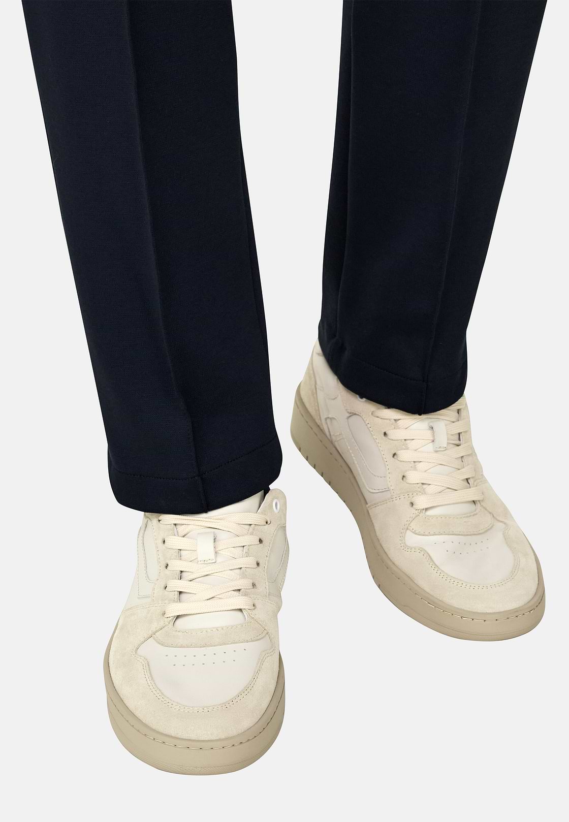 ORIGIN Trainers in Leather Blend, OFFWHITE, hi-res, 2