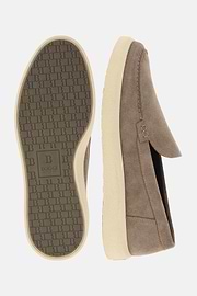 STRATUS Loafers in Suede Leather, Taupe, thumb, 4
