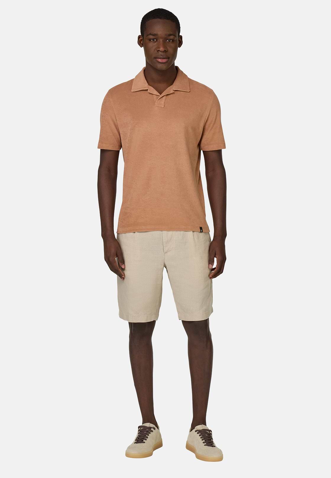 Polo En Nylon Coton, Rojo, hi-res