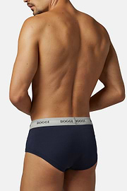 Slip En Jersey De Coton Stretch, bleu marine, hi-res