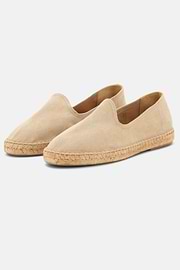 Espadryle Tellin Canvas, Beige, thumb, 3