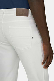 Jeans Aus Elastischem Baumwoll-Tencel, Eis, thumb, 4