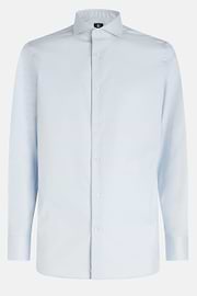 Stretch P.Point Napoli Collar Shirt Regular Fit, Light blue, hi-res