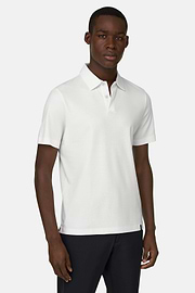 Polo En Interlock, Blanc, thumb, 2