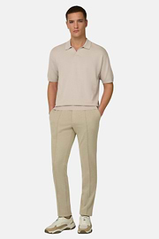 Polo Di Maglia In Cotone Seta, , thumb, 2