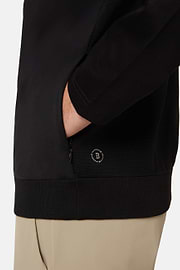 Black Recycled and Technical Jersey Waistcoat, , thumb, 4