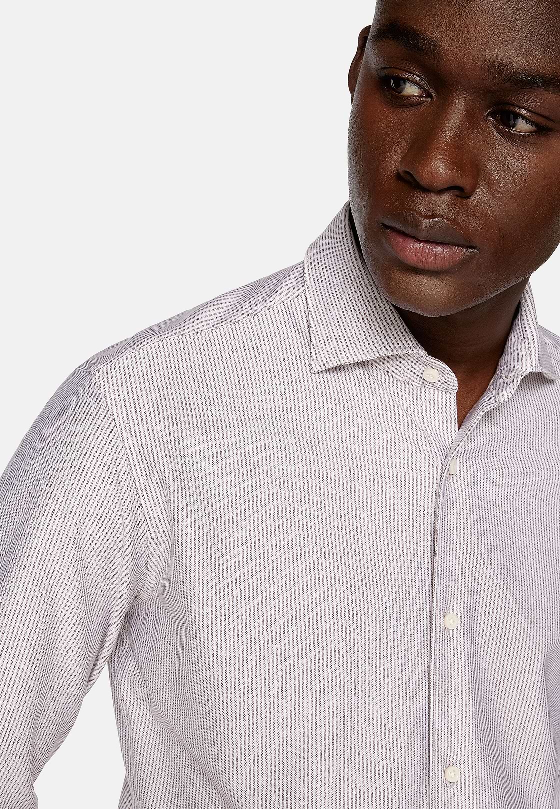 Camisola Polo de Malha de Algodão Regular Fit, Beige, hi-res