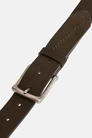 Ceinture En Daim., Marron foncé, thumb, 3