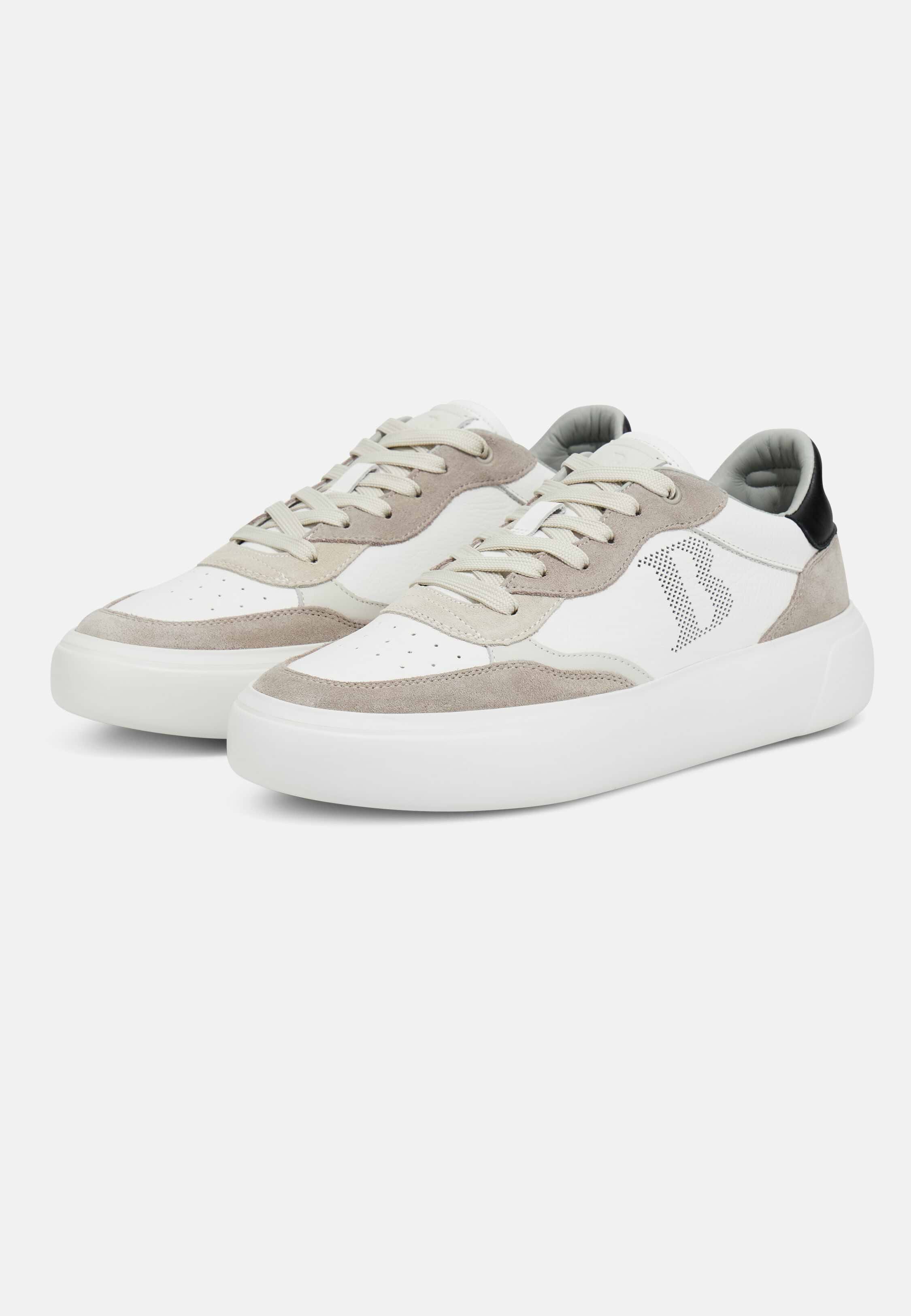 LeatherTrainerswithMacroLogo sneakers - Image 4