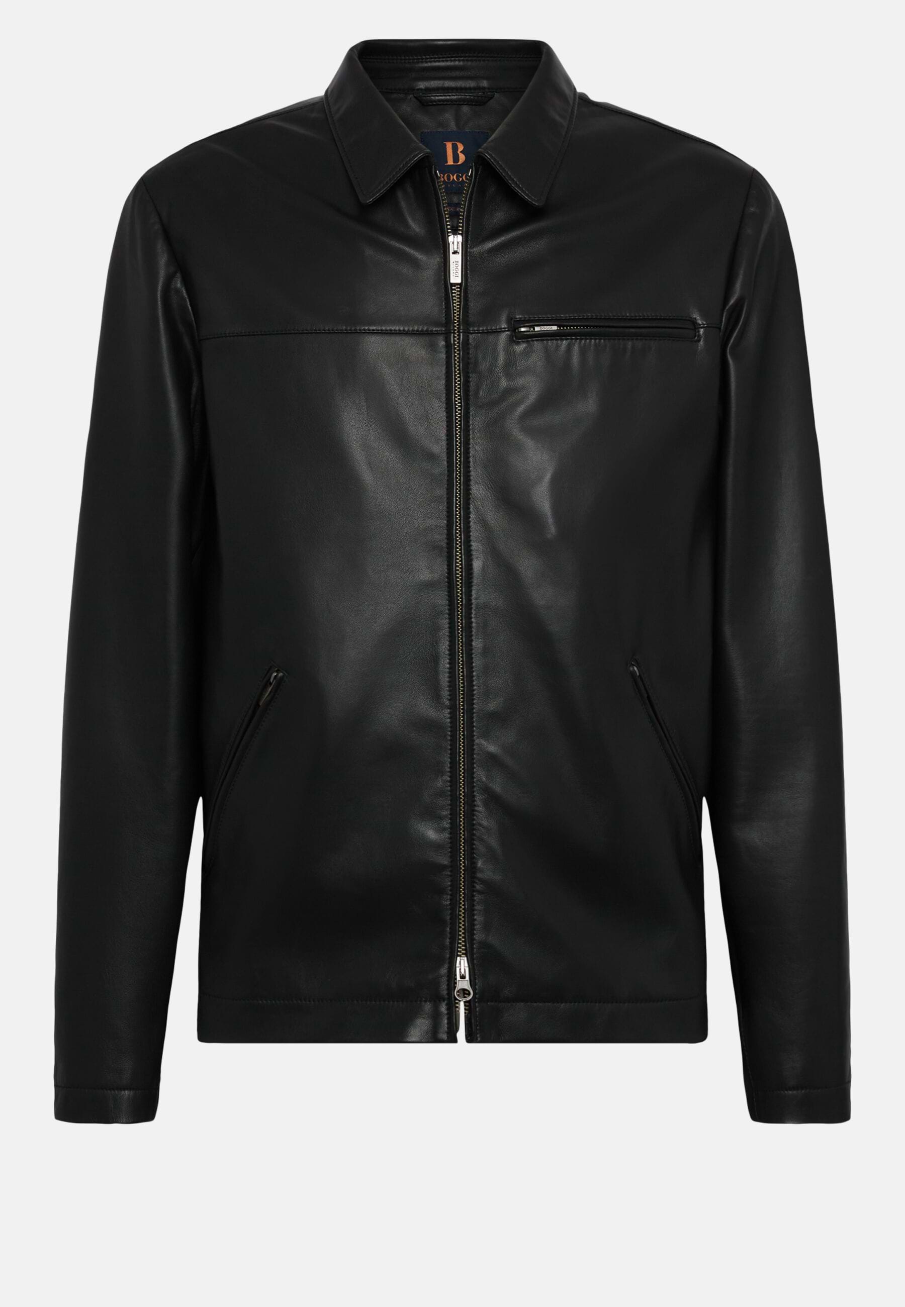 Belgio☆本革☆leather 短丈“bomber jacket