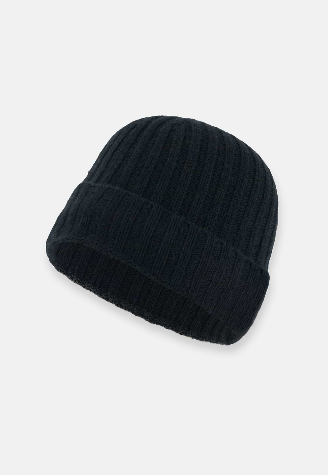 Beanie aus Cashmere, Schwarz, hi-res, 3