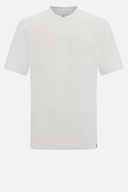 Cotton/Nylon T-Shirt, White, thumb, 4