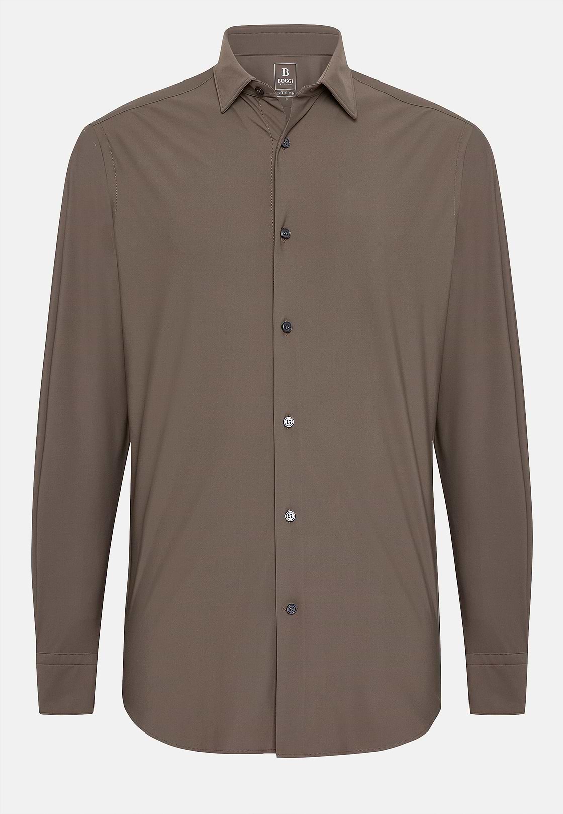 Slim Fit Stretch Nylon Shirt