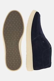 CIRRUS Suede Ankle Boots, Navy blue, thumb, 4