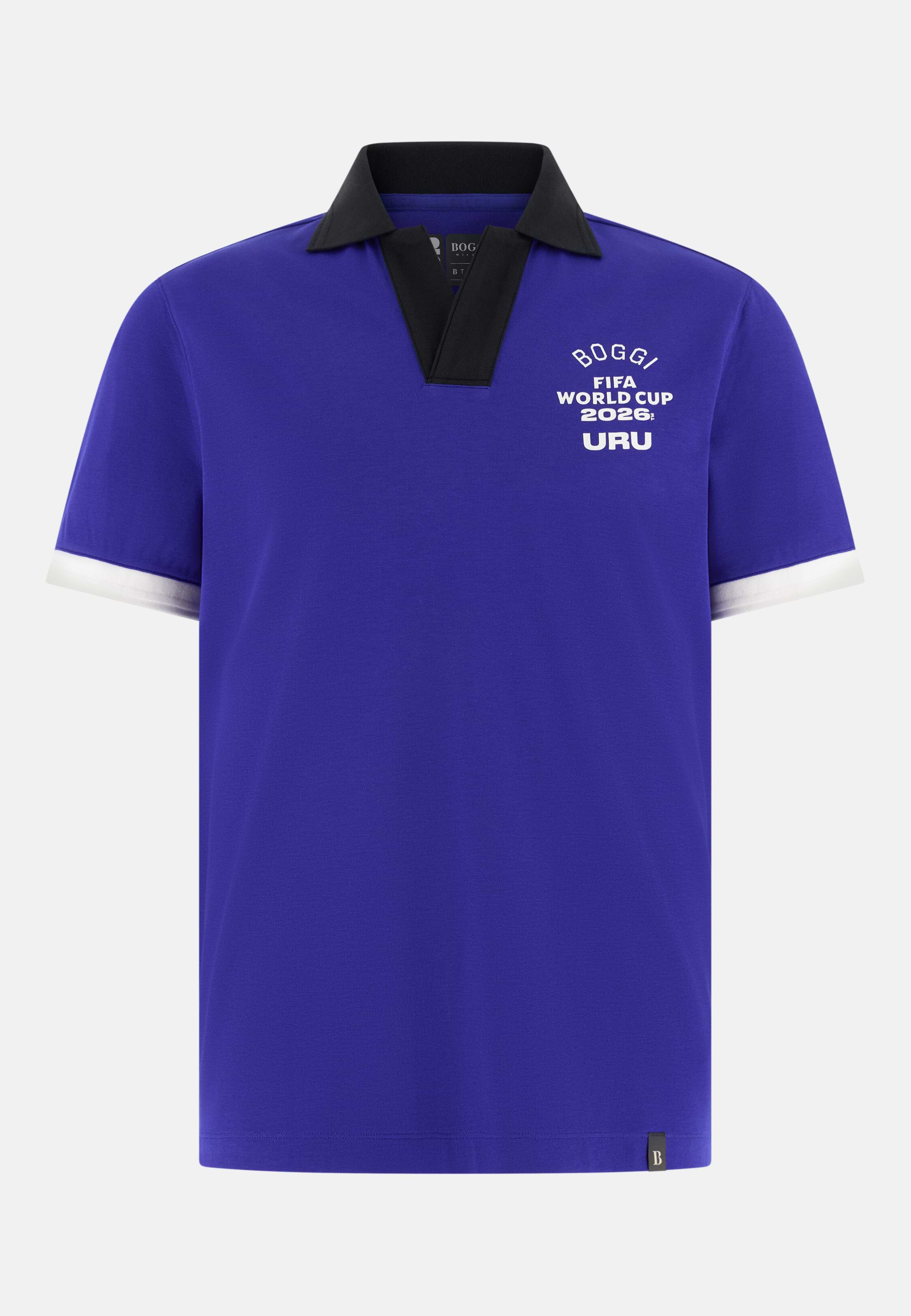 FIFA World Cup 2026 Winner Nations Polo In Cool Jade Piqué, Blue