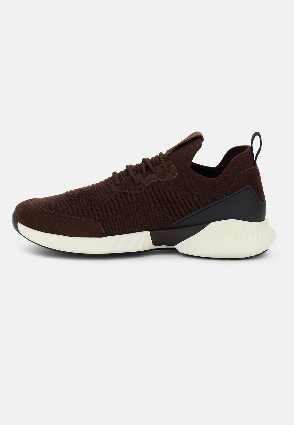 Willow Wool Blend Trainers, Dark brown, hi-res