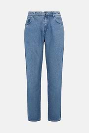 Hellblaue Jeans Aus Elastischem Denim, , hi-res