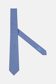 Corbata Estampado Marino de Seta, Azul claro, thumb, 1