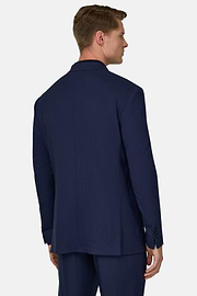 120s Pure Wool Suit, Royal blue, thumb, 3