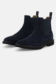 Suede Ankle Boots, Navy blue, thumb, 3