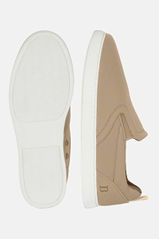 Slip On En Tejido Técnico Beige, Beige, hi-res