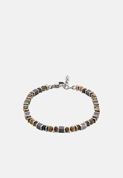 Edelstahl-Armband Mit Sodalith-Perlen