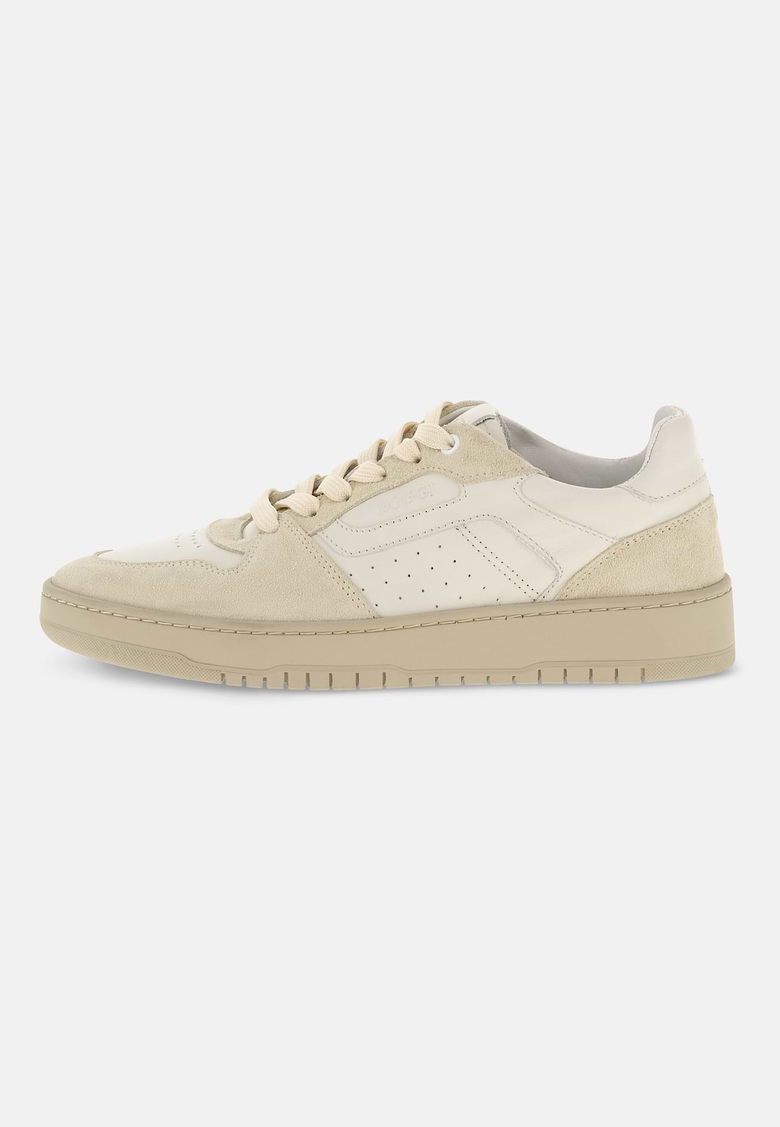 ORIGIN Trainers in Leather Blend, OFFWHITE, hi-res, 1