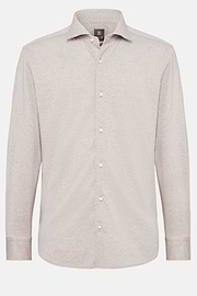 Regular Fit Cotton Jersey Polo Shirt, Beige, hi-res