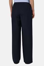 Pantaloni In Cotone, Navy, thumb, 4