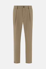 Solid Linen Pince Pants, , thumb, 1