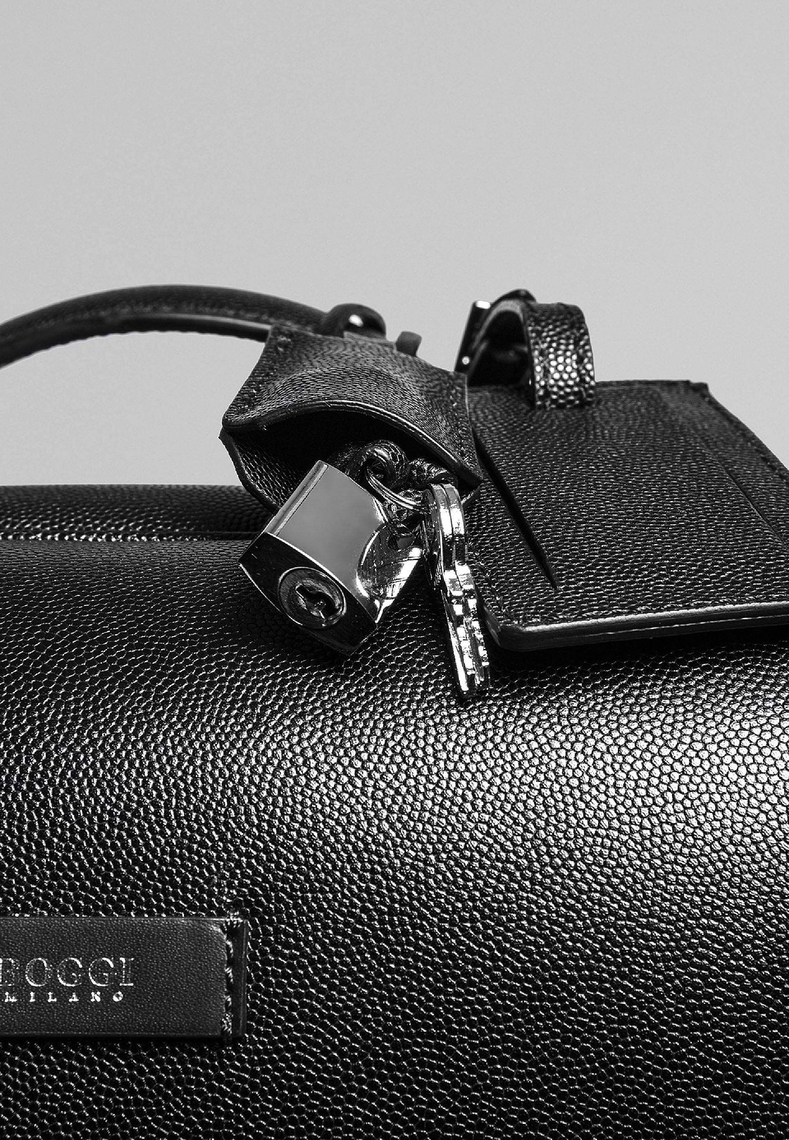 Caviar Leather Trolley Suitcase, , hi-res, 5