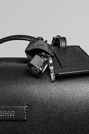 Caviar Leather Trolley Suitcase, , thumb, 5