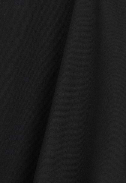Trousers in Stretch Knitted Wool, Black, hi-res