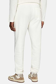 Pantalon En Coton, Blanc, hi-res