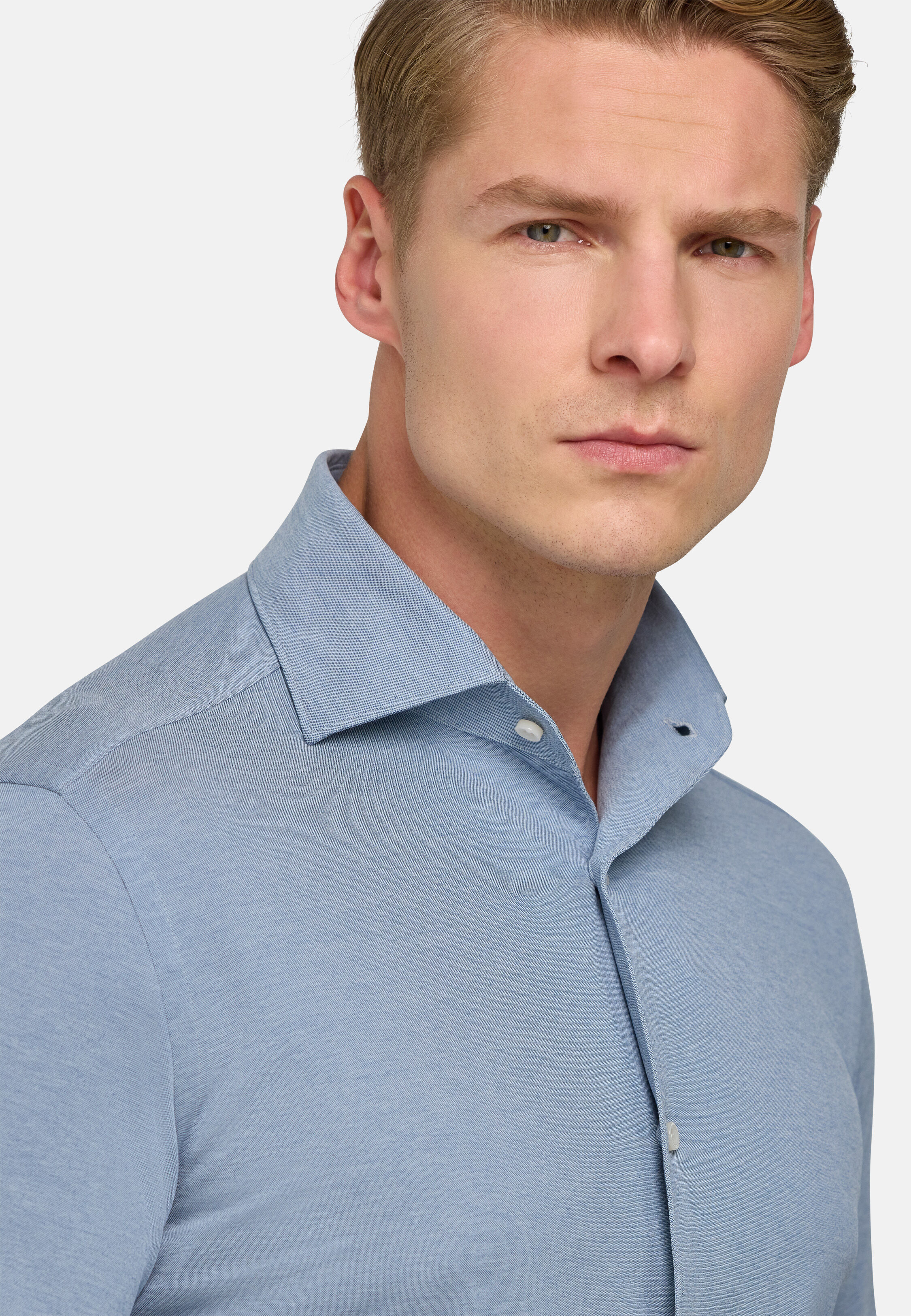 Men's Regular Fit Japanese Jersey Polo Shirt | Boggi Milano