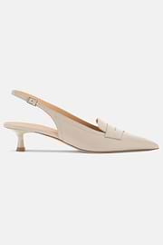 Zapato Slingback De Piel, Arena, thumb, 1