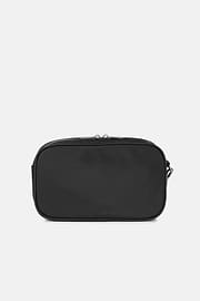 Clutch in technical fabric, Black, hi-res