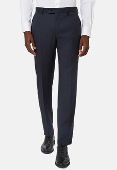 Pantalones Microestructurada De Lana