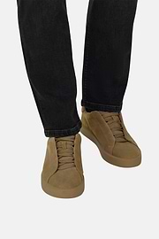 Essence Suede Trainers, CAML, thumb, 2