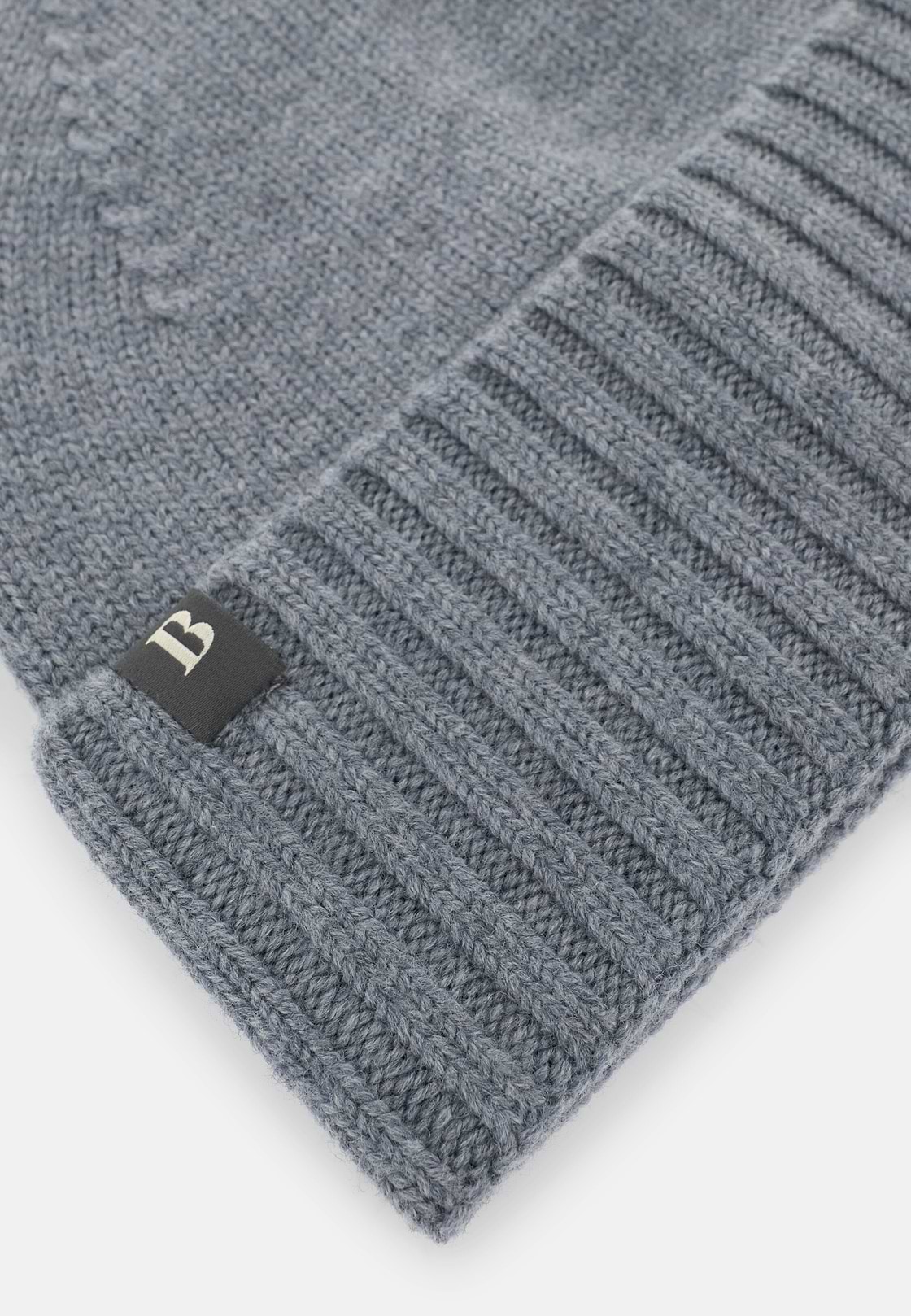 Beanie in Wool Blend, Light grey, hi-res, 2