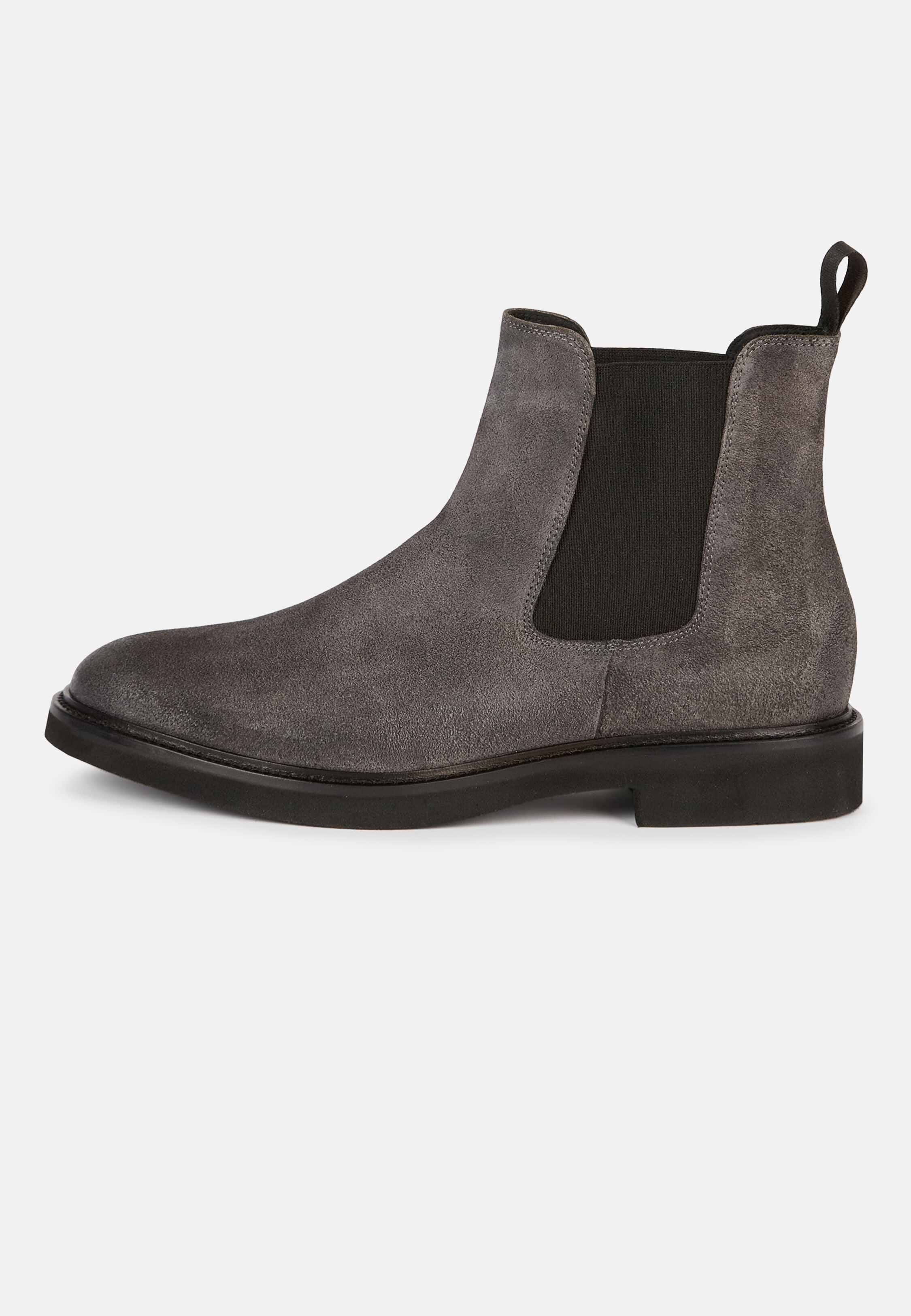 Charcoal suede boots outlet