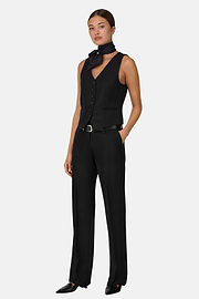 Pantalon Side Adjust, Noir, thumb, 2