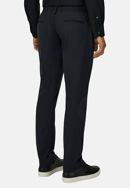 Pantalón De Nailón Elástico B Tech, Negro, hi-res