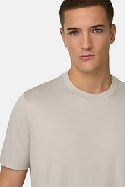 Silk Blend T-Shirt, Sand, thumb, 4