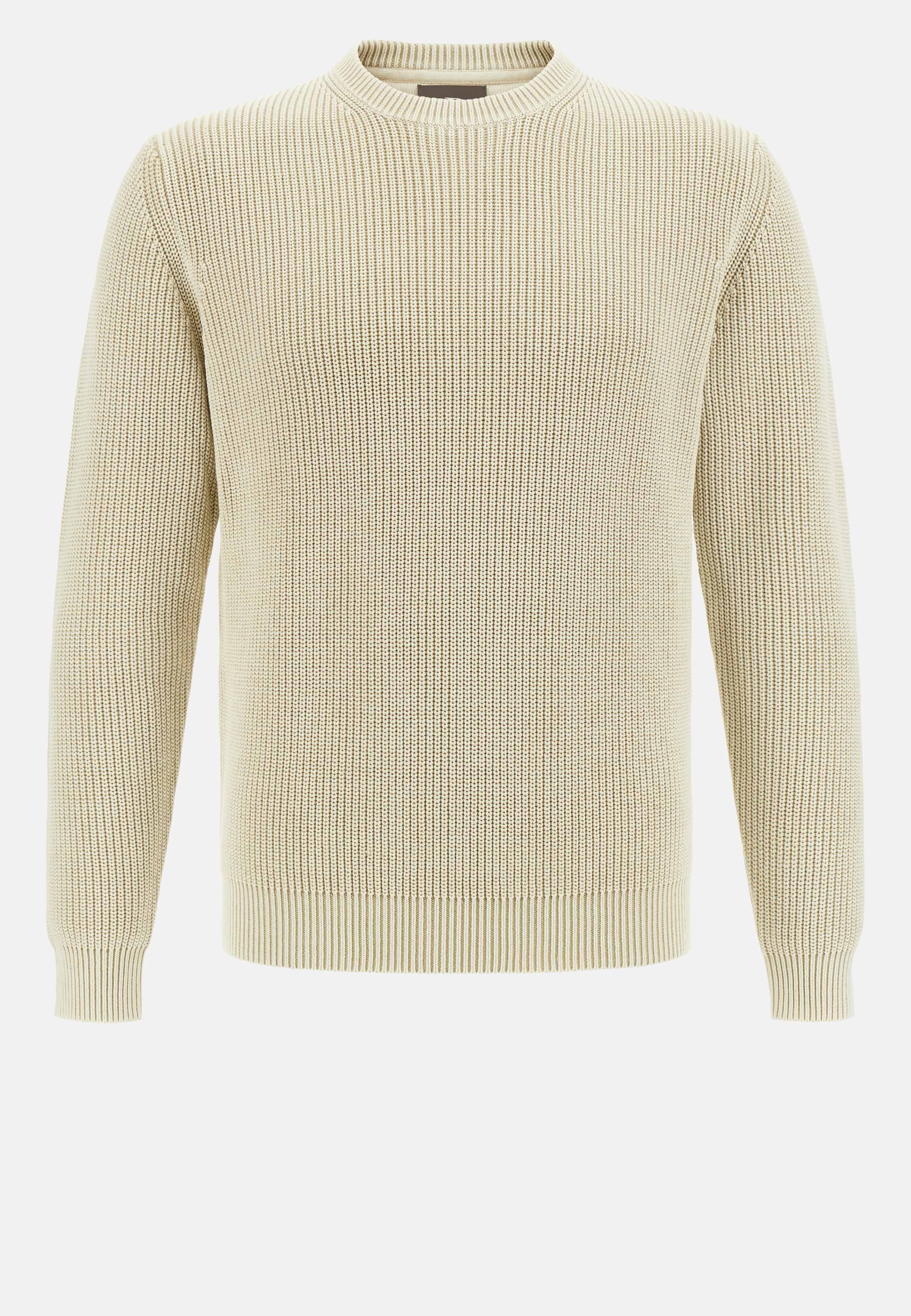 Men's 100% Organic Cotton Crew Neck Jumper | Boggi Milano