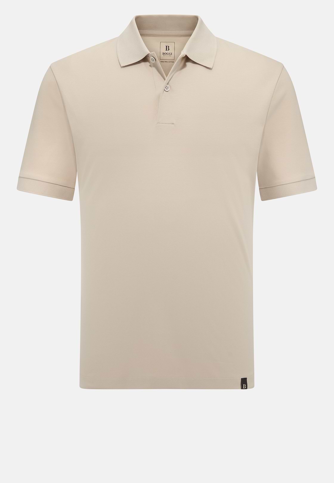 Jersey Polo Shirt, Sand, hi-res