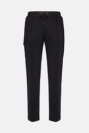 Pantalones Cargo De Nailon Indesmallable B Tech, Negro, hi-res