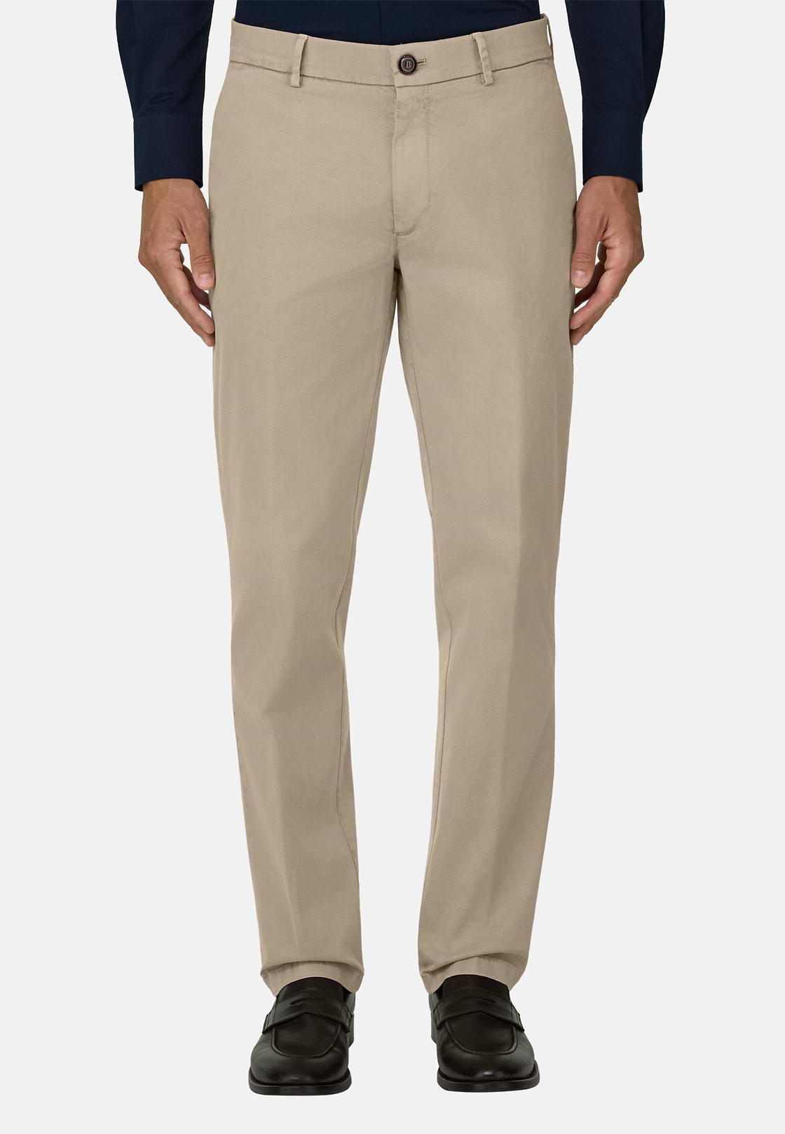 Stretch Cotton Trousers, , hi-res, 1