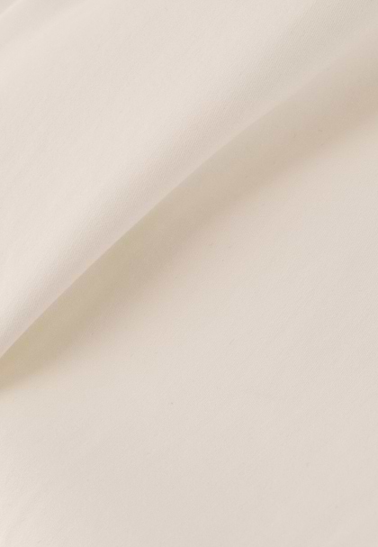Trousers in Stretch Cotton, Offwhite, hi-res
