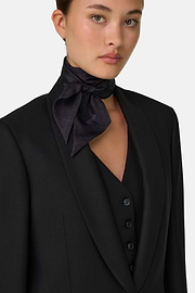 Blazer Single-Breasted Wool Viscose, Black, thumb, 3